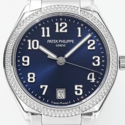 Patek Philippe - TWENTY~4 7300 Ladies 36mm Dia SS/SS Blue Dial PPF 324SC