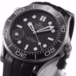 Seamaster 300m 43.5mm Ceramic Diver CER/RU Black VSF Asia 8806