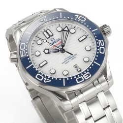 Seamaster 300m 42mm SS/SS White Dial VSF A8800