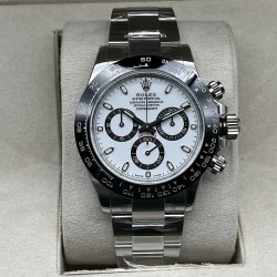 Daytona 126500 40mm SS/SS White/Dia VSF DD4131(Gain Weight)