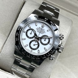 Daytona 126500 40mm SS/SS White/Dia VSF DD4131(Gain Weight)