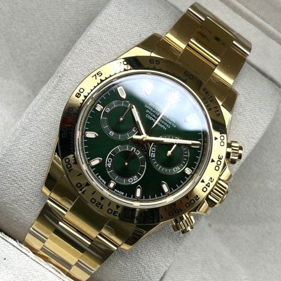 Daytona 126508 40mm YG/YG Green Dial VSF DD4131(Gain Weight)