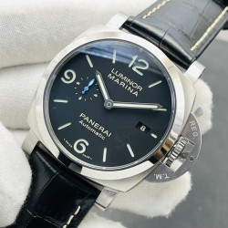 PANERAI - PAM1312 Lum. Marina Auto 44mm Black SS/LE VSF P9010