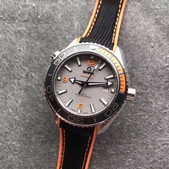 Omega - Planet Ocean 43.5mm SS/NY/RU Grey OMF Asia 2836 Mod
