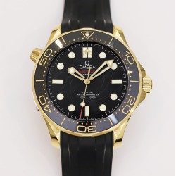 Omega - Seamaster 300m James Bond 007 2019 42MM YG/RU Black Diaml ORF A8806