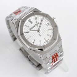 Royal Oak 50th Anniverary 41mm 15510 SS/SS White ORF SA4302 Super Clone
