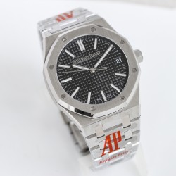 Royal Oak 50th Anniverary 41mm 15510 SS/SS Black ORF SA4302 Super Clone