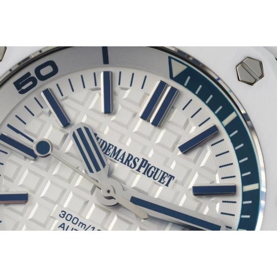 Royal Oak Diver 15707 CER/RU White IPF A3120