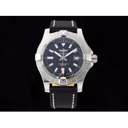 Avenger 43mm SS/NY Black/Stk TF A2824