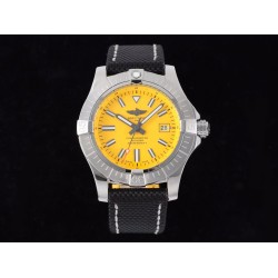Avenger 43mm SS/NY Yellow/Stk TF A2824