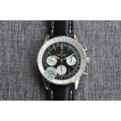 Breitling - Navitimer B01 Chronograph SS/LE Blk/Wht TA A7750 Mod