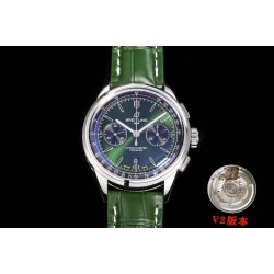 Breitling - Premier B01 Chronograph 42 SS/LE Grn BLSF V2 Asia 7750