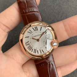 Ballon Blanc Ladies 30mm Black RG/LE Silver Dial V6F Quartz