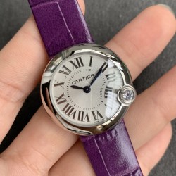 Ballon Blanc Ladies 30mm Black SS/LE Silver Dial V6F Quartz