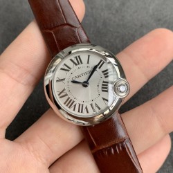 Ballon Blanc Ladies 30mm Black SS/LE Silver Dial V6F Quartz