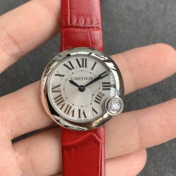 Ballon Blanc Ladies 30mm Black SS/LE Silver Dial V6F Quartz