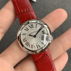Ballon Blanc Ladies 30mm Black SS/LE Silver Dial V6F Quartz
