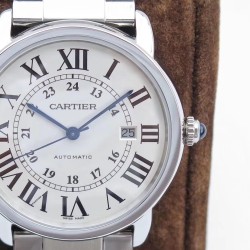 Cartier - Ronde Solo Date 42mm SS/SS White ZF Miyota 9015