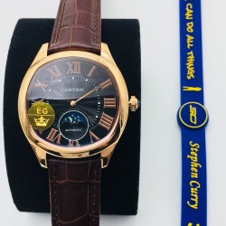 Drive De Cartier Moonphase 40mm RG/LE Black Dial EGF MY9015