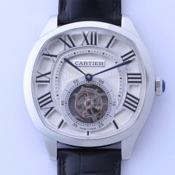 Cartier - Drive De Cartier 41mm Tourbillon SS/LE White Dial BBRF Tourbillon