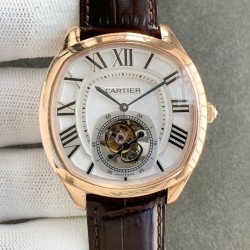 Cartier - Drive De Cartier 41mm Tourbillon RG/LE White Tourbillon