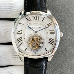 Cartier - Drive De Cartier 41mm Tourbillon SS/LE White Tourbillon