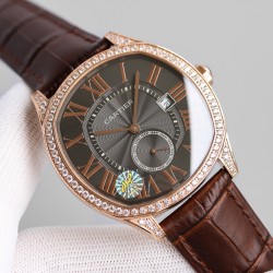 Drive De Cartier 40mm Diam RG/LE Grey Dial JHF Automatic
