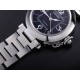 Cartier - Pasha Ladies W31074M7 35mm SS/SS Black/Num TWCF A2892