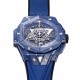 Big Bang Sang Bleu II 45mm Blue Ceramic Skeleton Dial BBF A1240