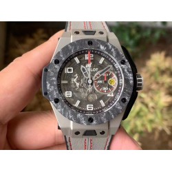 Big Bang Ferrari F1 45mm Carbon/TI Limited Edition Grey/LE V6 HUB1288