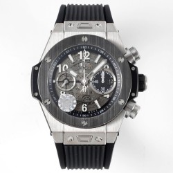 Big Bang Unico 44mm Ceramic TI/RU Skeleton dial ZF HUB1280