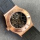 Hublot - Classic Fusion Skeleton Tourbillon 45mm DIAM RG-DIAM/LE/RU JBF