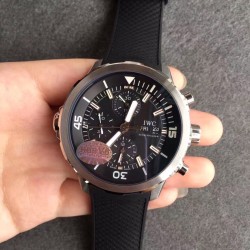 Aquatimer Chrono 44mm Black/Stk SS/RU V6F A7750