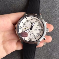 Aquatimer Chronograph 44mm SS/RU White Dial V6F A7750
