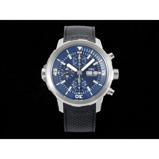 AquaTimer IW3290 44mm SS/RU Blue/Stk RSF A2892