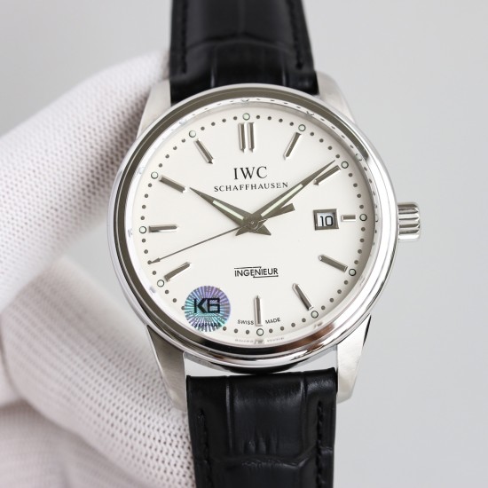IWC - Vintage Ingenieur 42mm SS/LE White K6F Miyota 9015 Mod