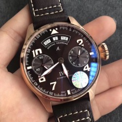 Big Pilot Annual Calendar IW502708 46mm RG/LE Brown Dial YLF A52850