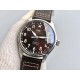 Mark XVIII IW327010 SS/LE Brown/Num 40mm BYF MY9015