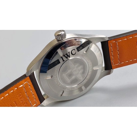 Mark XVIII IW327010 SS/LE Brown/Num 40mm BYF MY9015