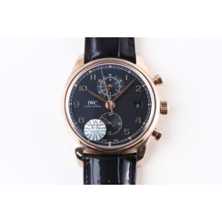 IWC - Da Vinci Chrono Laureus Ed IW393402 RG/LE Black Dial YLF Asia 89361