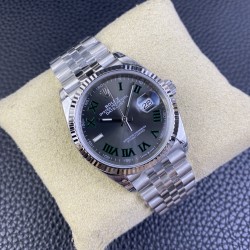 Datejust 126234 36mm Jub SS/SS Grey/Rmn VSF VS3235