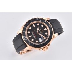 Yacht-Master 126655 40mm RG/RU Black/Dot Clean VR3235