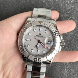 YachtMaster Mens 116622 904L SS/SS Grey ARF Asia 3135