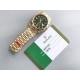 DayDate 128238 36mm YG/YG Green/Dia QF V3 VR3255(Gain Weight)