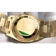 DayDate 128238 36mm YG/YG Green/Dia QF V3 VR3255(Gain Weight)