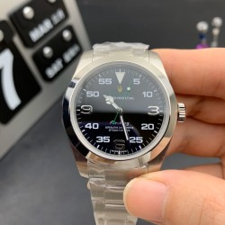 Airking 126900 40mm SS/SS Black Dial VSF VS3230