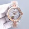 Datejust 126333 41mm Jub RG/SS Silver Textured/Stk LZ SH3235
