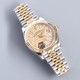 Datejust 126333 41mm Jub RG/SS Silver Textured/Stk LZ SH3235