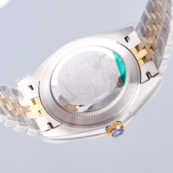 Datejust 126333 41mm Jub RG/SS Silver Textured/Stk LZ SH3235