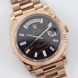 DayDate 228235 40mm RG/RG Brown Patterned Dial TWS A2836